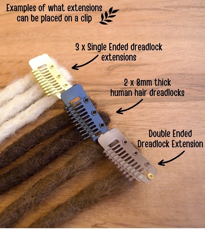 Extension Clips with Pins -...