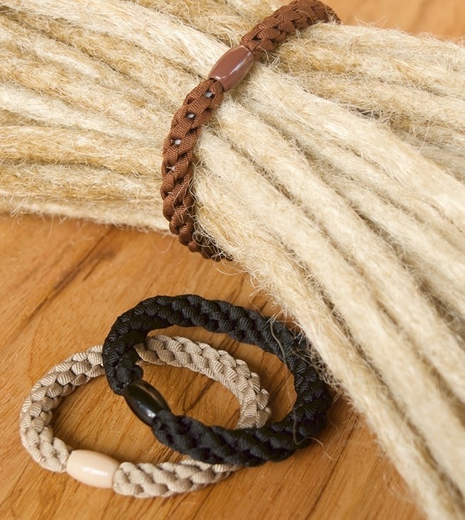 3 x Braided Hair Ties